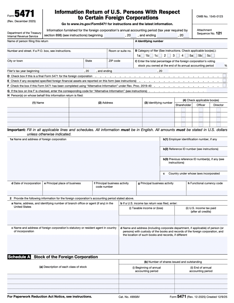 Form 5471