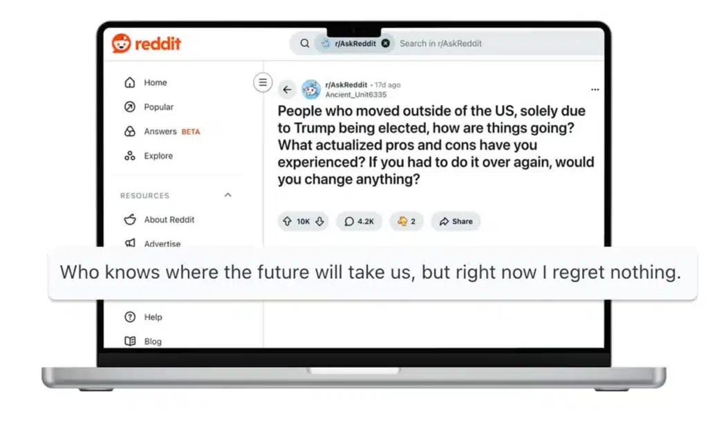 10 Lessons from Americans Who Left the U.S. Because of Trump, According to Reddit