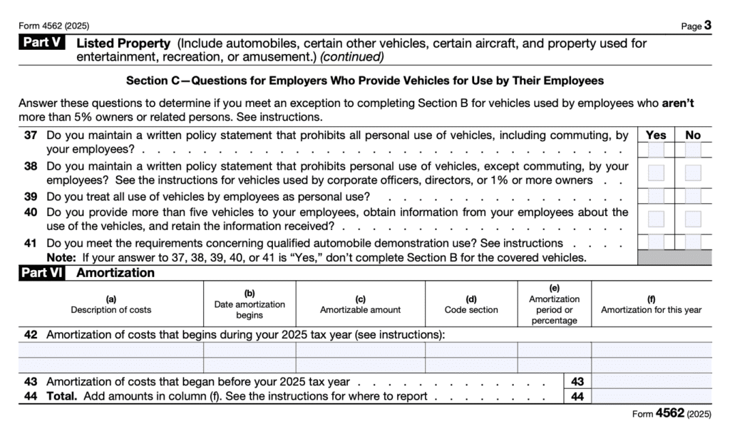 Form 4562